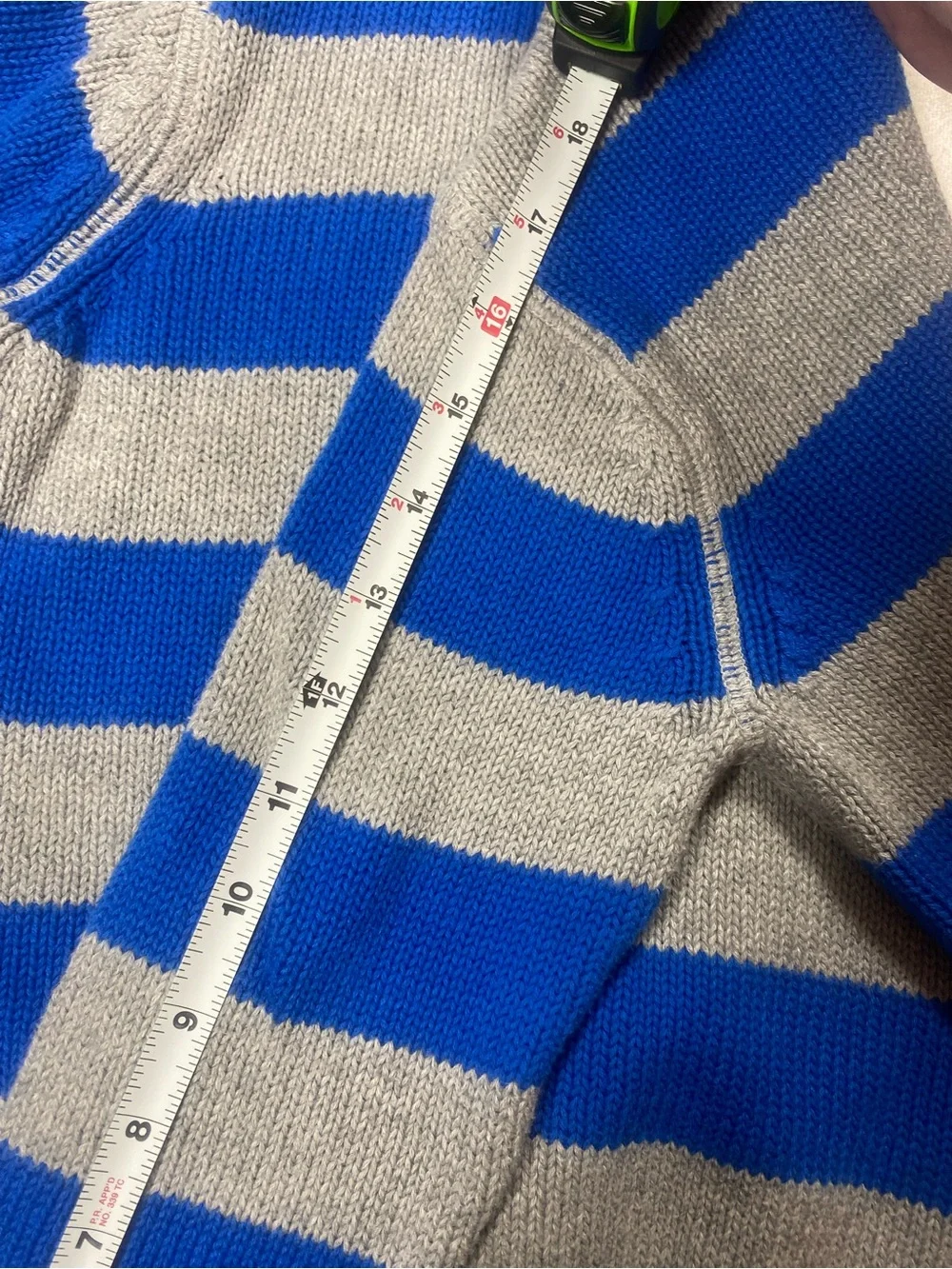 Old Navy Kid’s Striped Crewneck Sweater size small